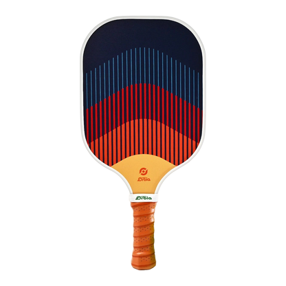 Raquette de pickleball Smashline Art Serie modèle Dusk dégradé géométrique crépuscule.