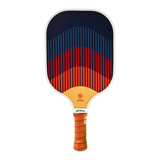 Raquette de pickleball Smashline Art Serie modèle Dusk dégradé géométrique crépuscule.
